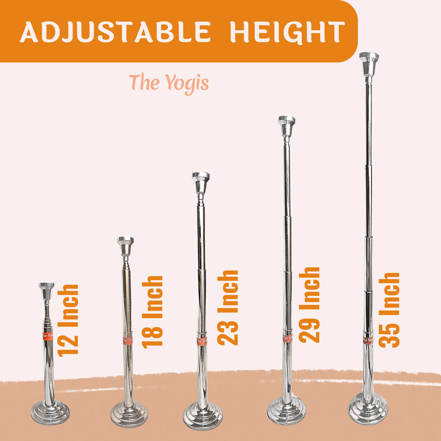 Trataka Premium Steel Candle Stand