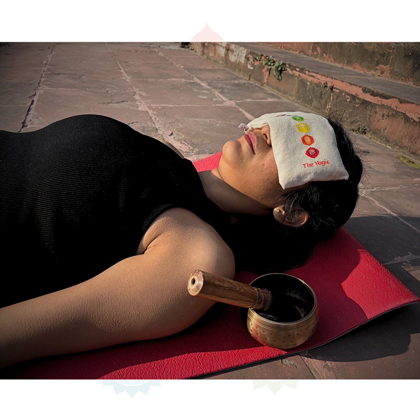Natural Eye Pillow – Lavender & Flaxseed for Calm, Sleep & Yoga