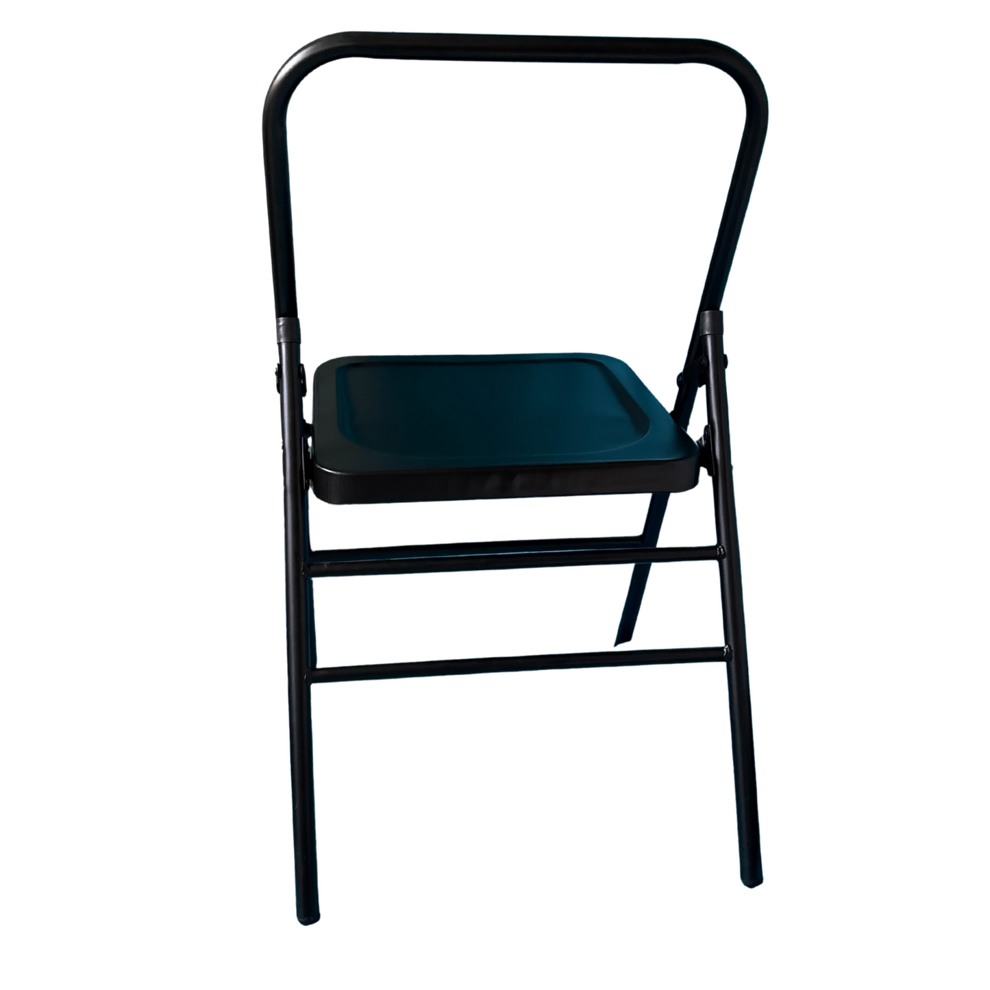 Iyengar Yoga Chair Plain | Black | Double Pipe