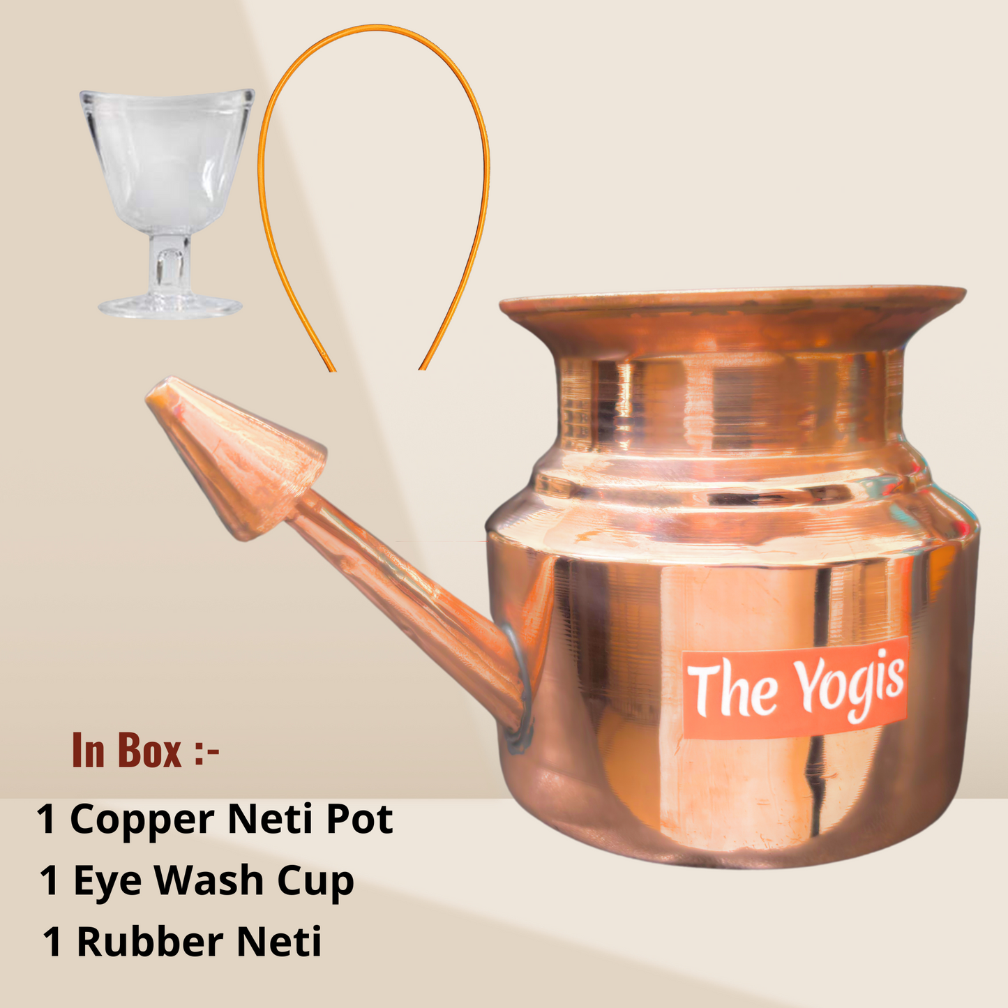 Copper Jal Neti Pot | 450ml |