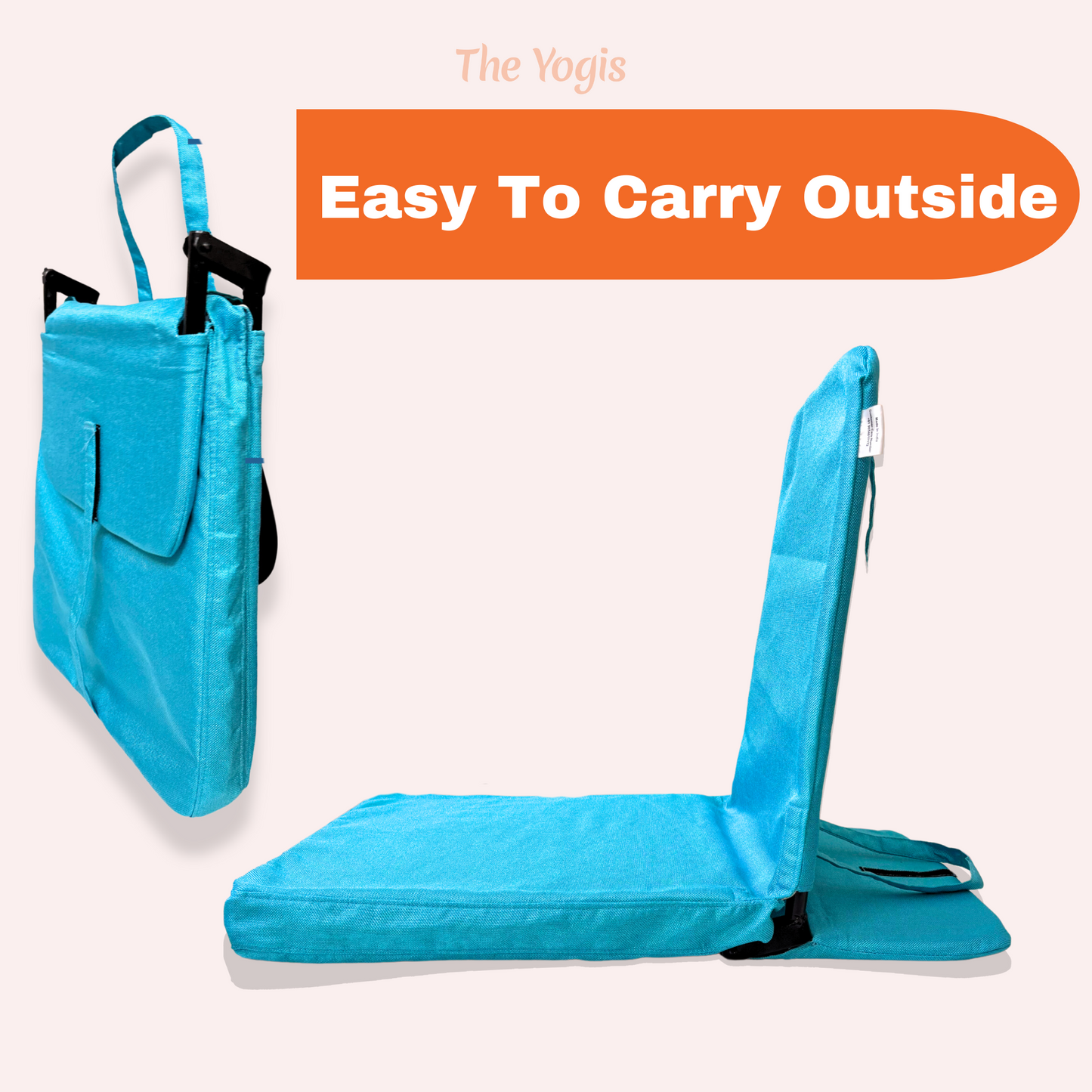 Meditation Seat Cushion - Foldable Portable Large Size