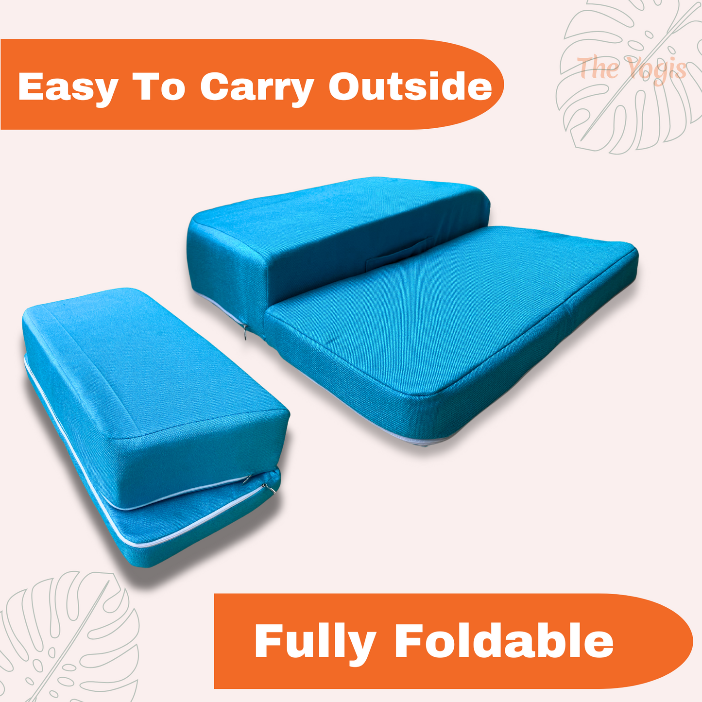 Meditation Seat Cushion - Foldable Portable Large Size Meditation