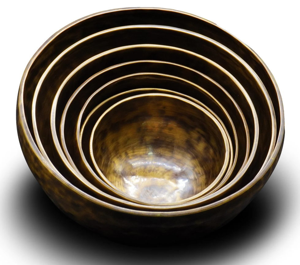 Full Moon Tibetan Handmade Singing Bowl | 6-10 Inch | Octave 3 | Meditation & Sound Healing