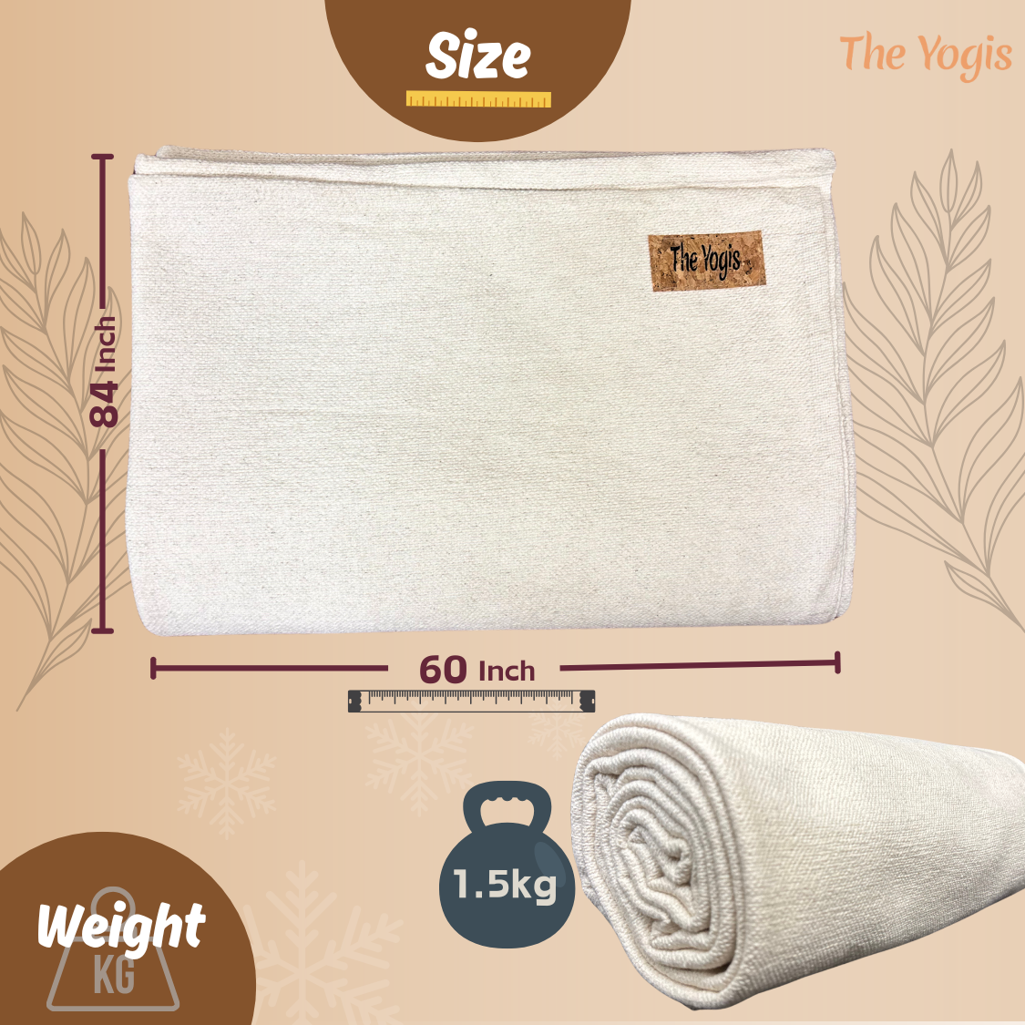 Cotton Iyengar Yoga Blanket