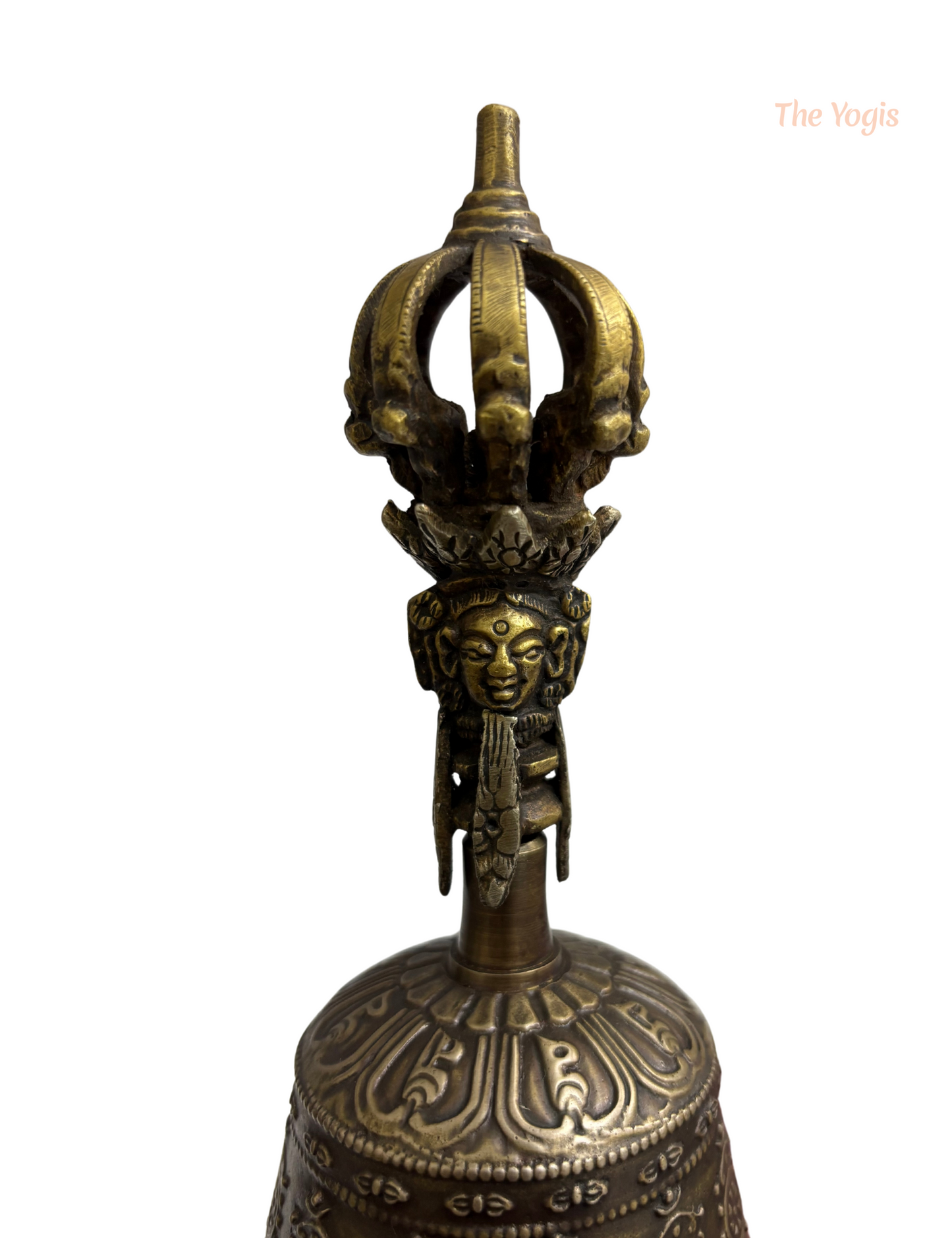 Tibetan Buddhist Meditation Om Bell and Dorje Set Handmade Vajra Dorje | Size - 7 inch |