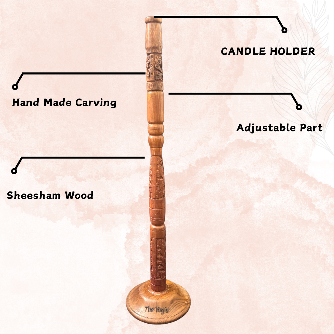 Trataka Candle Stand