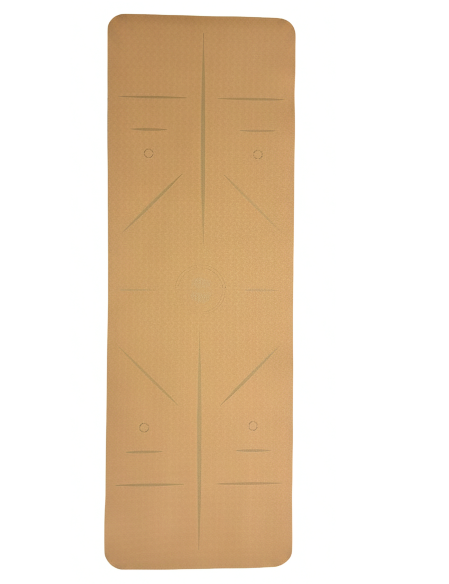 TPE Yoga Mat 6mm With Alignment