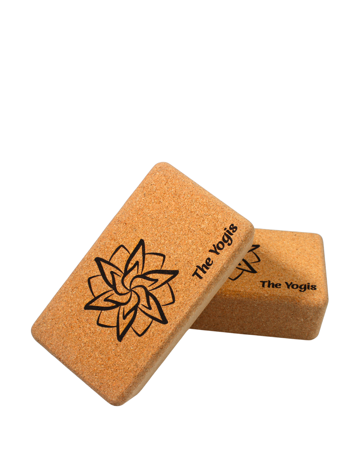 Cork Yoga Brick Pc -2 | Size - 9x5x3inch |