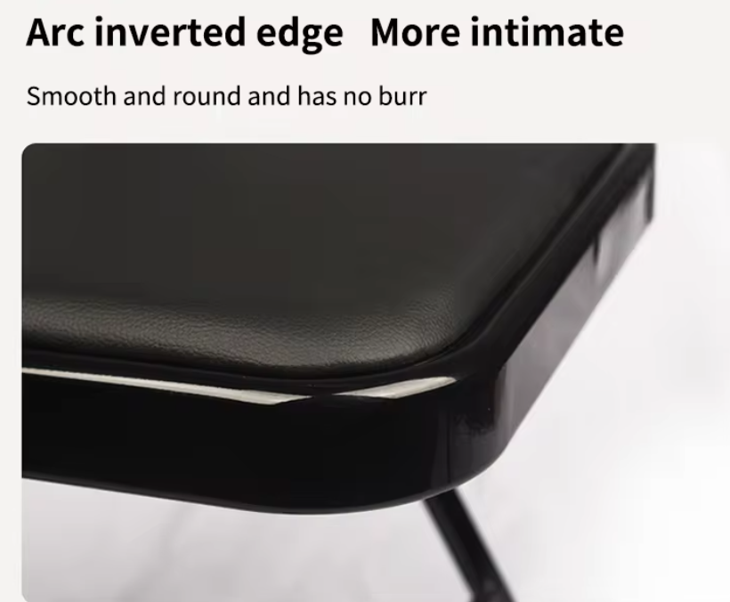 Iyengar Yoga Chair with Leather Cushion Seat | Double Pipe |