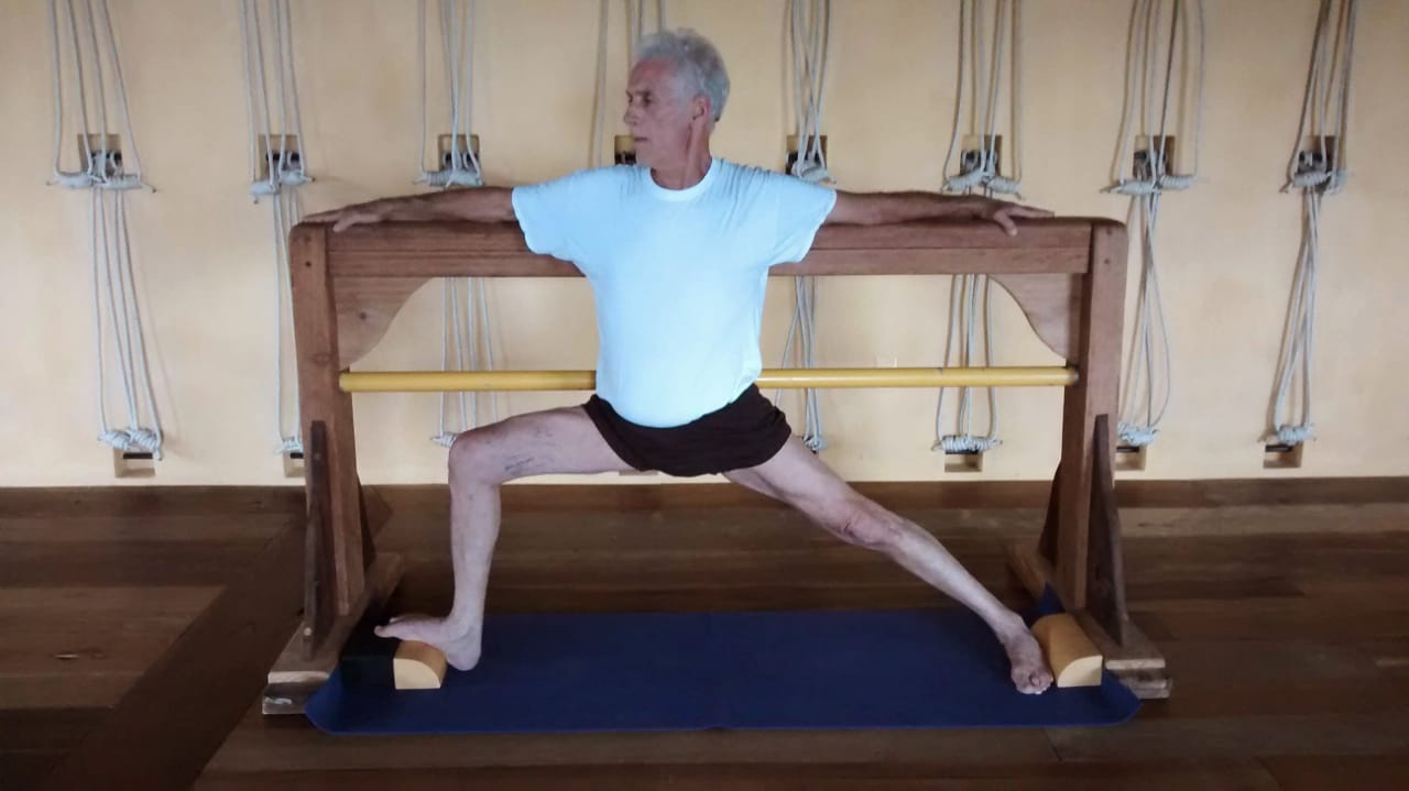 Slanting Yoga Plank