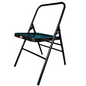 Iyengar Yoga Chair Plain | Black | Double Pipe