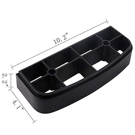 Aerobic Exercise Step Platform with Height Adjustment, Black