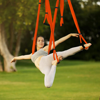 Yoga Trapeze – Yoga Swing/Sling/Inversion Tool | Lycra Fabric |