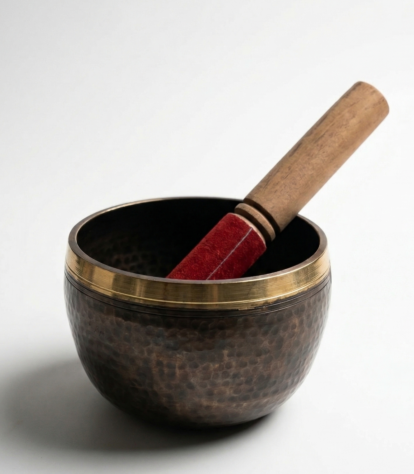 Antique Bronze Singing Bowl
