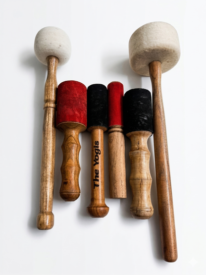 The Yogis Wooden Mallets for Singing Bowls
