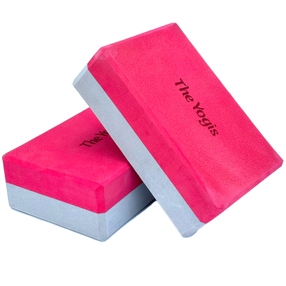 Yogis Yoga Foam Blocks Pc-2 | Size- 9x6x3inch |