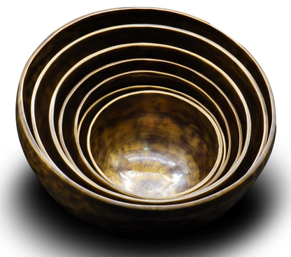 Full Moon Tibetan Handmade Singing Bowl | 6-10 Inch | Octave 3 | Meditation & Sound Healing