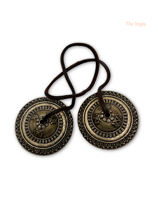 Handmade Tibetan Meditation Tingsha Cymbal Bell Religious Cymbal Bell | 3.55 inch |