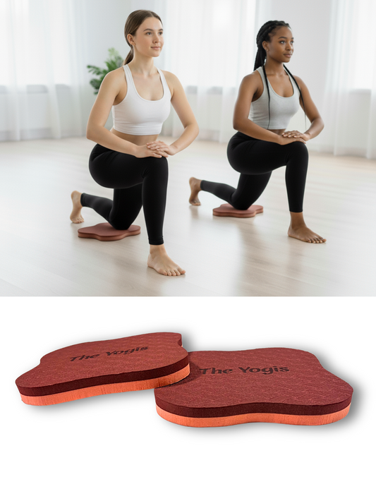 Knee & Elbow Cushion Pad | Wine Peach | Set of -2
