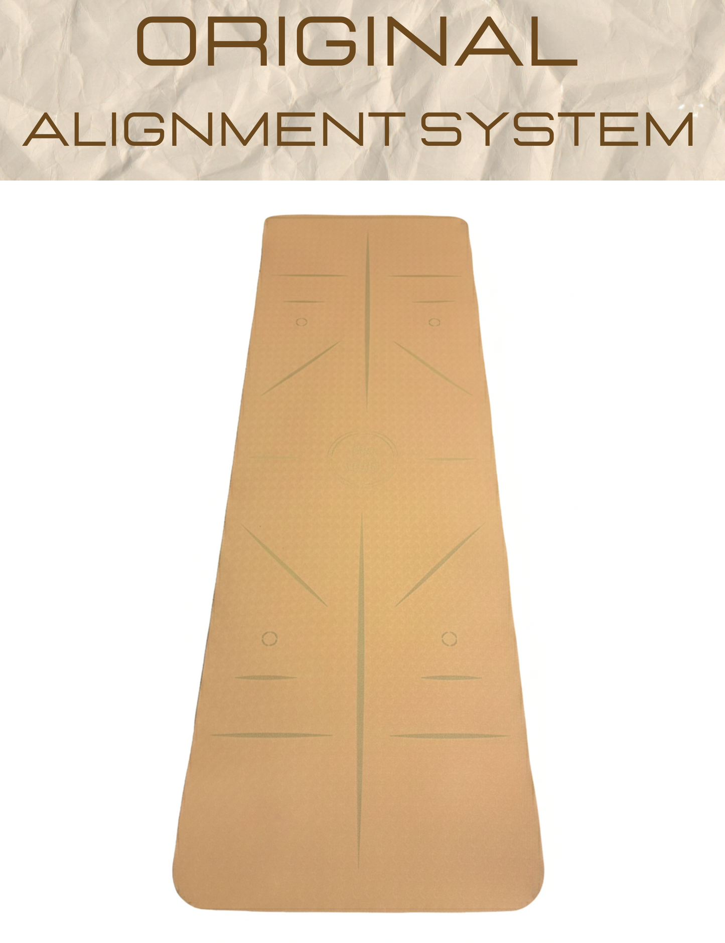 TPE Yoga Mat 6mm With Alignment