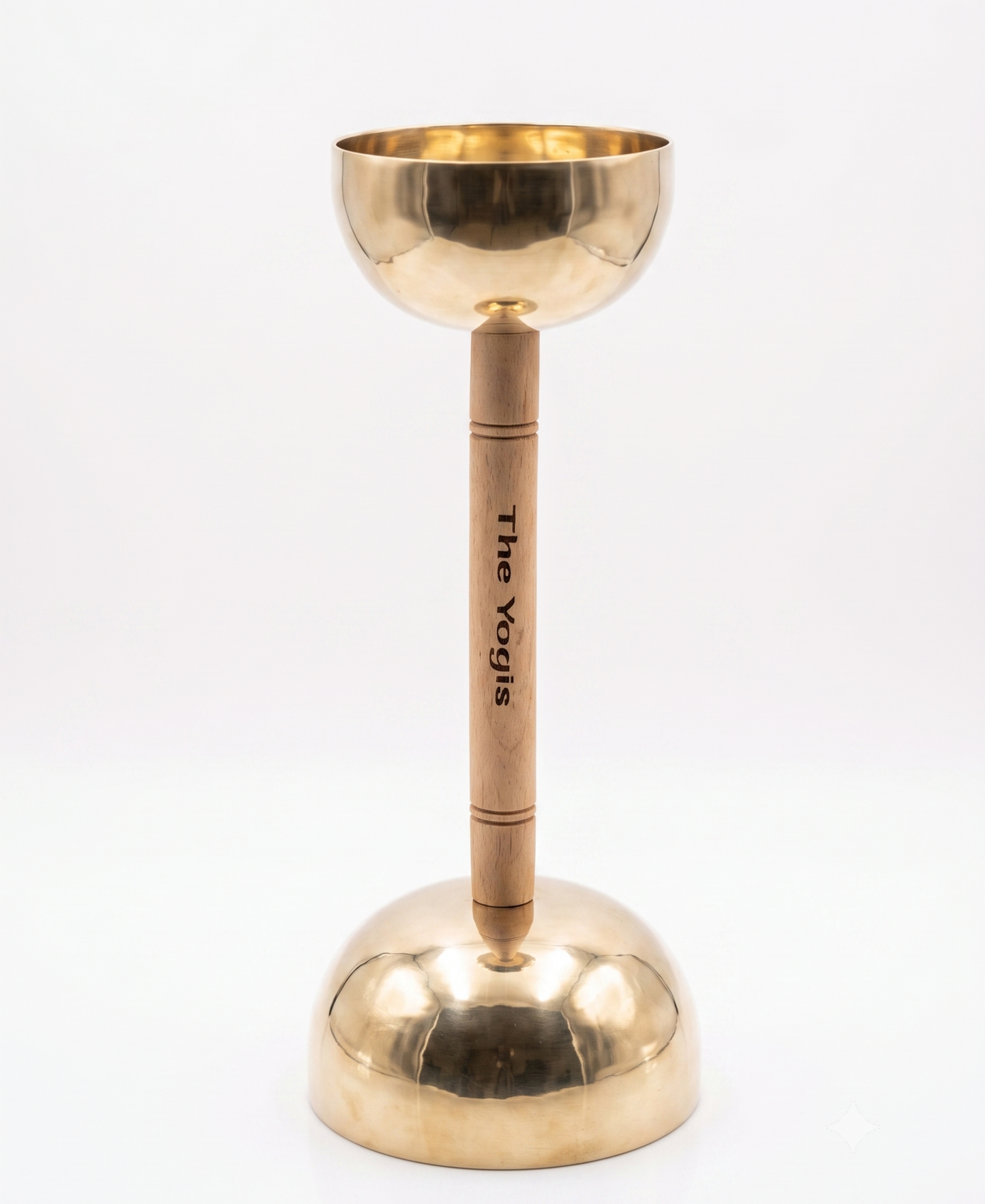 Double Singing Bowl with Handle ( Damaru )