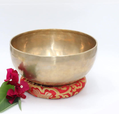 Tibetan Handmade Singing Bowl | 6 Inch Matte Finish | Octave 3 | Meditation & Sound Healing