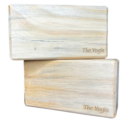 Wooden Yoga Blocks Pc-2 | Size -9x5x3inch |