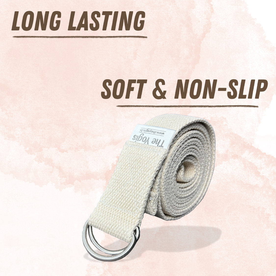 Yoga Belt D- Lock | 9feet Long |