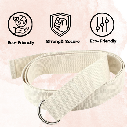 Yoga Belt D- Lock | 9feet Long |