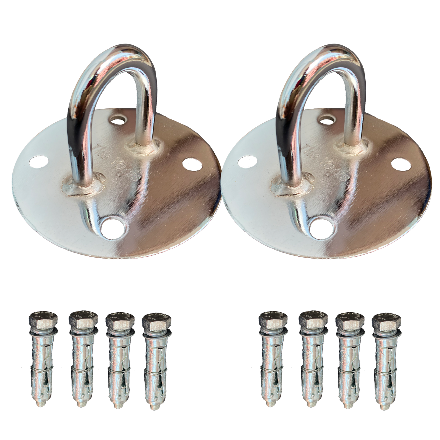 Wall and Ceiling Mount Bracket for Aerial Yoga & Iyengar Yoga Wall Ropes | Pc - 2