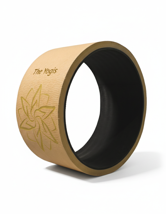 Yogis Yoga Wheel 13x6.5inch | Brown