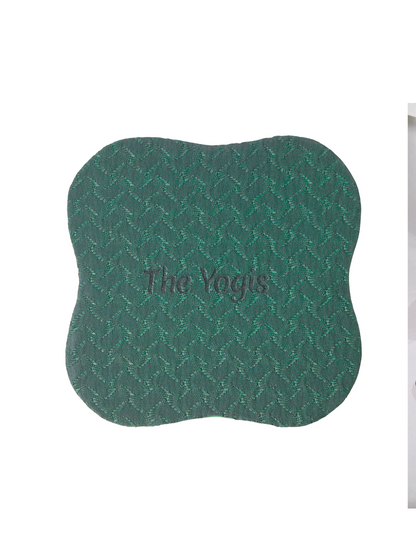 Knee & Elbow Cushion Pad | Bottle Green | Set of -2
