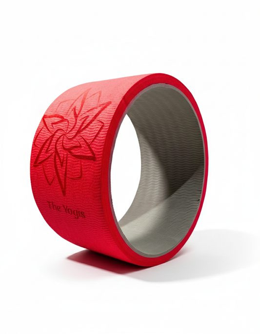 Yogis Yoga Wheel 13x6.5inch | Red