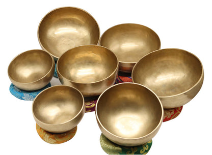 High Quality Meditation Tibetan Handmade Singing Bowl | 6-10 Inch| Octave 3