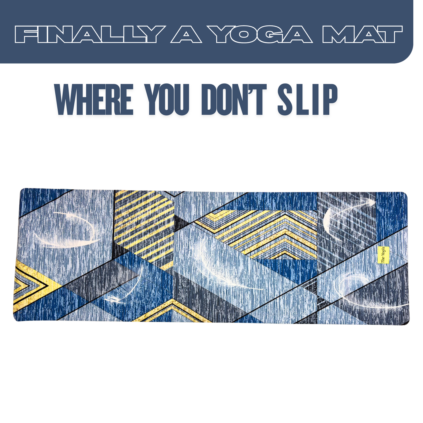Suede Natural Rubber Yoga Mat And Carry Strap 4mm