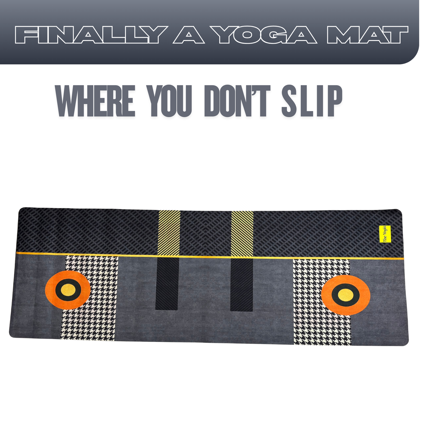Suede Natural Rubber Yoga Mat And Carry Strap 4mm