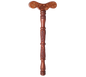 Wooden Yoga  Parnayam  Mala jaap Danda | Made of Sheesham Wood|